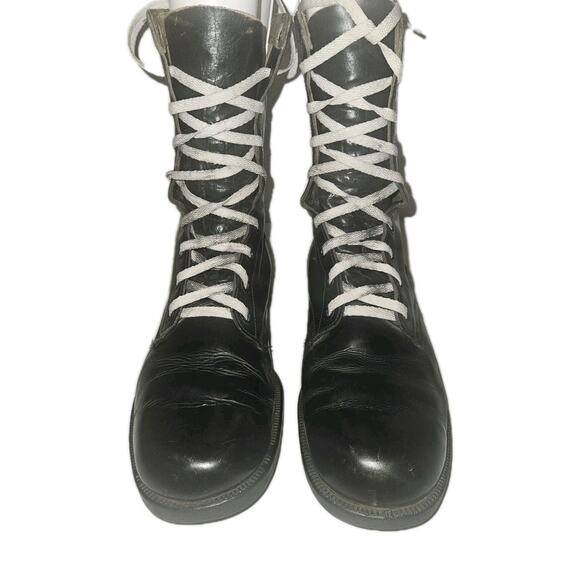 Vintage 1977 Genesco CIC Black Military Combat Boots Size 11.5 R main image 14